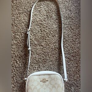 Coach Cream Crossbody Bag